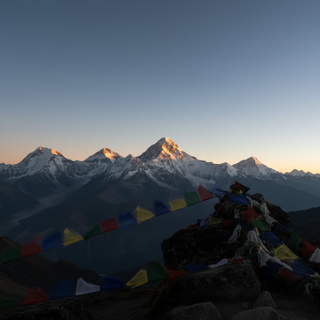 Everest Base Camp trail scenery